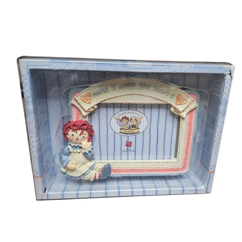 Russ 4x6 Multicolor Raggedy Ann Vintage Picture Frame